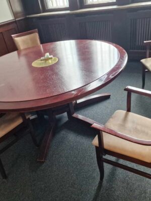 stół biurowy konferencyjny debowy 2